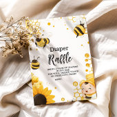 Carte D'accompagnement Mama to Bee Fleur sauvage Honeybee Maman Diapper R