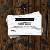 Maman à être | Halloween Baby shower Déchets Raffl