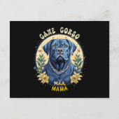 Carte D'accompagnement Maman Cane Corso (Dos)