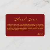 Carte D'accompagnement mandala d'or (Devant)