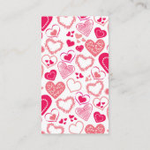 Carte D'accompagnement "Manger, Boire & Aimer" Brunch de Fiançailles pour (Dos)