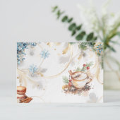 Carte D'accompagnement Manteau de sucre Il est vide (Debout devant)