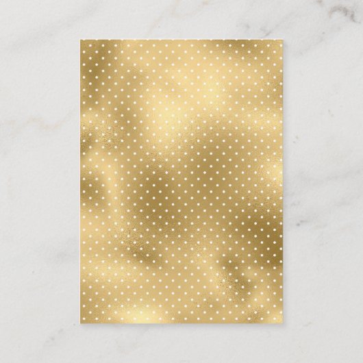 Carte D'accompagnement Marble Gold Foil Lace QR Code RSVP Site Mariage (Dos)