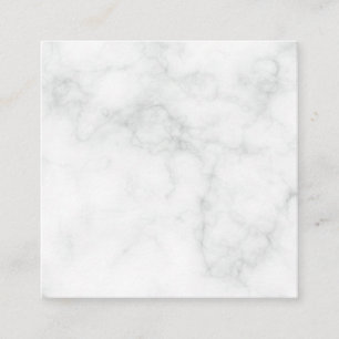Carte D'accompagnement Marbre Blanc Moderne