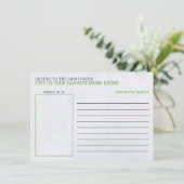 Carte D'accompagnement Marges et Fête des mariées de mariage Recette de b (Debout devant)