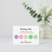 Carte D'accompagnement Mariage (Debout devant)