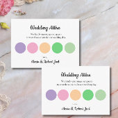 Carte D'accompagnement Mariage