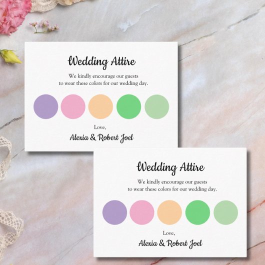 Carte D'accompagnement Mariage