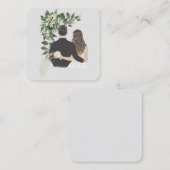 Carte D'accompagnement Mariage (Devant / Derrière)