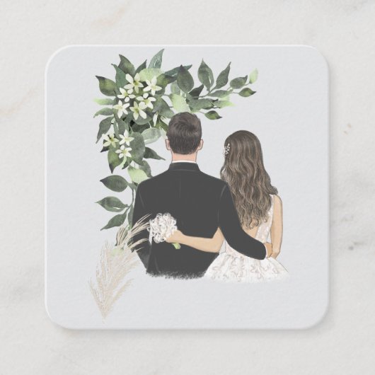 Carte D'accompagnement Mariage (Devant)