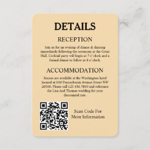 Carte D'accompagnement Mariage Bohème Vert Sauge Lanterne Design