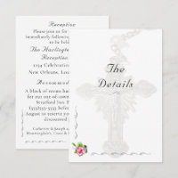 Mariage catholique Rose nuptial