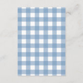 Carte D'accompagnement Mariage Chic Nautique Coquette Bow (Dos)