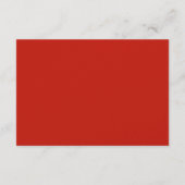 Carte D'accompagnement Mariage chinois classique simple double bonheur (Dos)