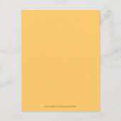 Carte D'accompagnement Mariage contemporain fourrure de léopard (Dos)