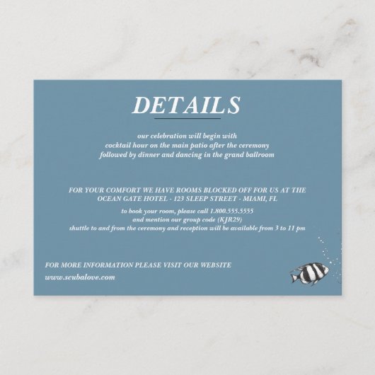 Carte D'accompagnement Mariage Couple (Devant)