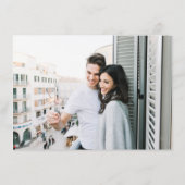 Carte D'accompagnement Mariage d'aquarelle florale moelleuse (Dos)