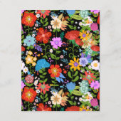 Carte D'accompagnement Mariage d'Art Populaire Mexicain (Dos)