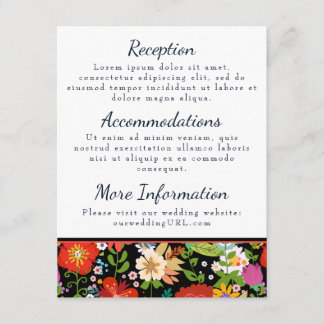 Carte D'accompagnement Mariage d'Art Populaire Mexicain