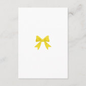 Carte D'accompagnement Mariage de beauté de tournesol rustique (Dos)