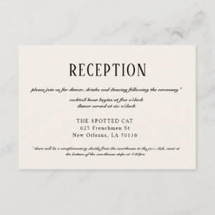 Carte D'accompagnement Mariage de bordure du tableau de contrôle noir et