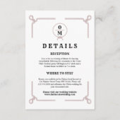 Carte D'accompagnement Mariage de l'Ouest Russe Mariage de Cowboy (Devant)