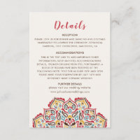 Mariage de Motif de mandala géométrique classique