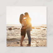 Carte D'accompagnement Mariage de passeport des Maldives QR (Dos)