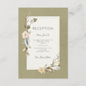 Carte D'accompagnement Mariage de réception de l'image de l'image de l'im (Devant)