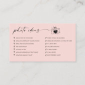 Carte D'accompagnement Mariage de script moderne Capturez l'amour QR Code (Dos)