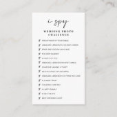 Carte D'accompagnement Mariage de script moderne Capturez l'amour QR Code (Dos)