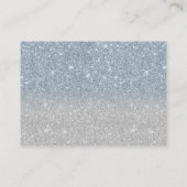 Carte D'accompagnement Mariage Demande de chanson Dusty Blue Parties scin (Dos)