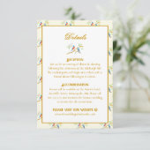 Carte D'accompagnement Mariage des merles bleus (Debout devant)