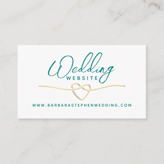 Carte D'accompagnement Mariage - Détails (Devant)