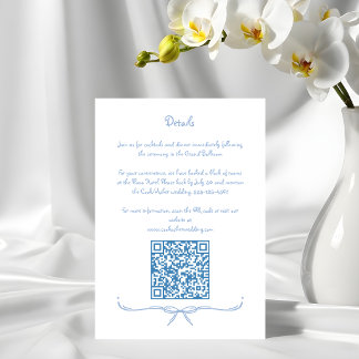 Carte D'accompagnement Mariage Doodle Amusant et Original