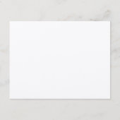 Carte D'accompagnement Mariage Écriture Moderne Papier Kraft (Dos)