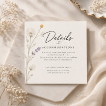 Mariage Élégant aux Fleurs Sauvages