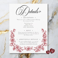 Mariage Élégant Vintage à Motifs Floraux de Chinoi