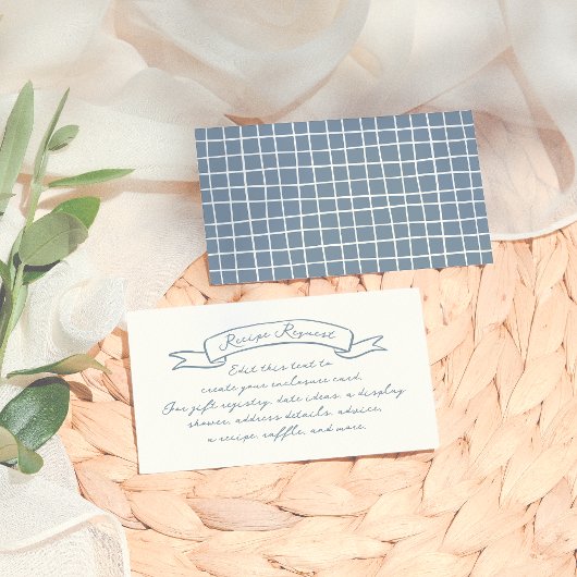 Carte D'accompagnement Mariage Fantaisiste Illustré à la Main