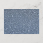 Carte D'accompagnement Mariage Fleur intemporel RSVP (Dos)