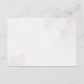 Carte D'accompagnement Mariage floral de cerisier rose romantique (Dos)