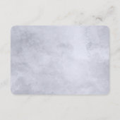 Carte D'accompagnement Mariage floral noir Dusty Directions (Dos)