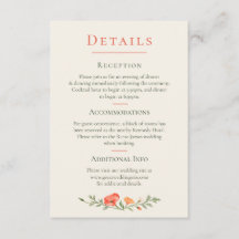 Mariage Jardin de Pavot Corail