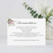 Carte D'accompagnement Mariage Logements Code QR Mariage Site Internet E (Debout devant)