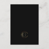 Carte D'accompagnement Mariage Lune d'Or (Dos)