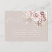 Mariage Merveilleux Détails Floraux Rose