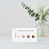 Carte D'accompagnement Mariage minimaliste moderne Code vestimentaire d'e (Debout devant)