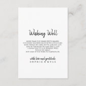 Carte D'accompagnement Mariage moderne bien (Devant)