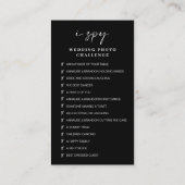 Carte D'accompagnement Mariage moderne Capter l'amour Qr Code (Dos)