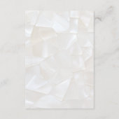 Carte D'accompagnement Mariage moderne élégant QR Code Détails (Dos)